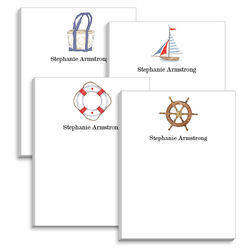 Nautical Mini Notepad Set